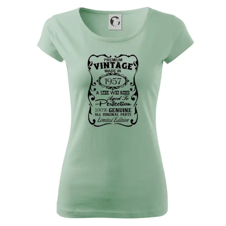 Vintage Etiketa - 1957