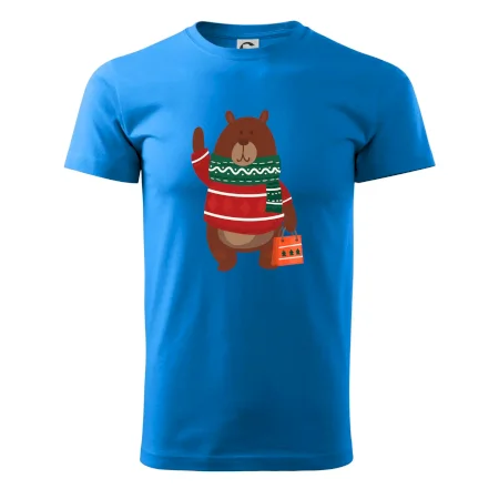 Medveď s darčekom