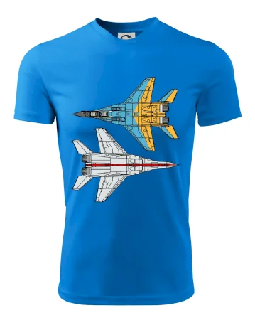 Mig 29 Fulcrum zo spoda a zo shora