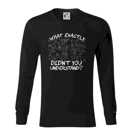 What exactly didn't you understand - physics