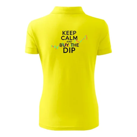 Zelenočervený graf Keep Calm and Buy the Dip