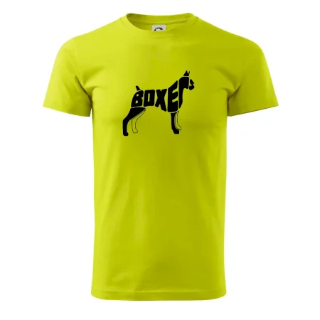 Boxer nápis v tele