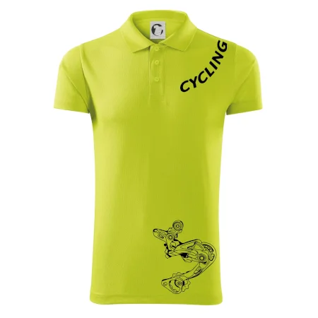 Cycling nápis šikmo