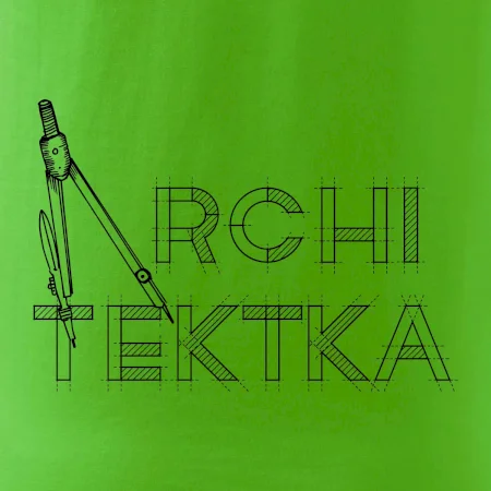 Architektka - výkres