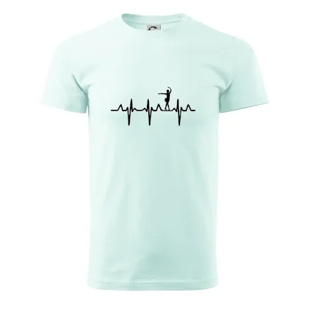 EKG tanečnice salsy