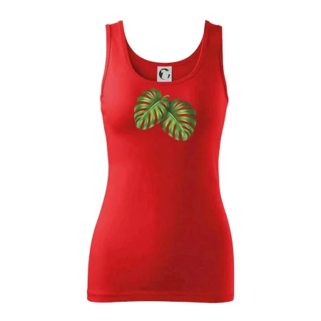 Monstera - dva listy