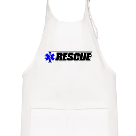 Záchranár rescue kríž modrý