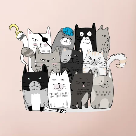 Mačky, čo nie sú tak úplne veselé