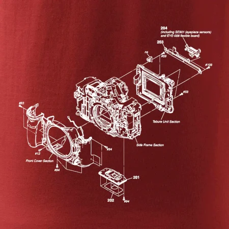 Nákres Digitálny fotoaparát