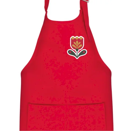 Folklór na prsníku tulipán