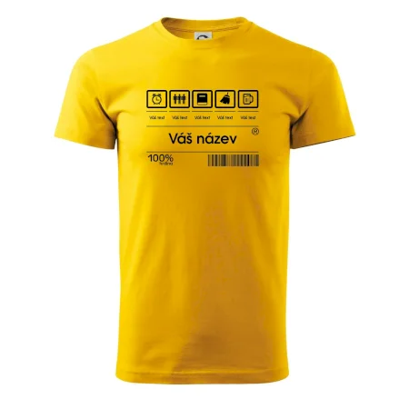 Čárový kód - Vlastní text