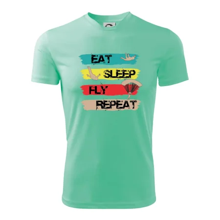 Eat Sleep Fly Repeat Paragliding