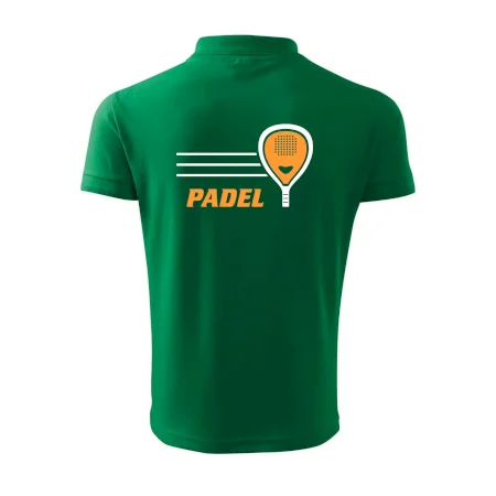 Padel - oranžová raketa
