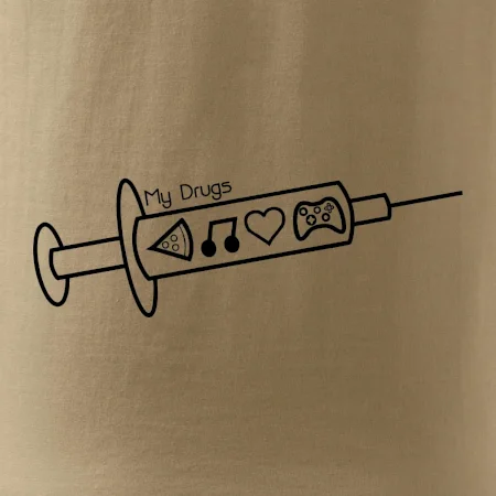 My Drugs - jedlo hudba