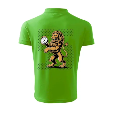 Floorball lev stojace a číslo