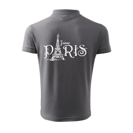 Paris nápis Eiffelovka rovný