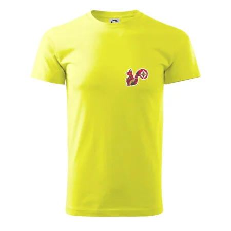 Folklór na prsníku veverička