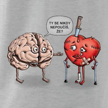 Mozog a srdce - poučenie (Hana-creative)