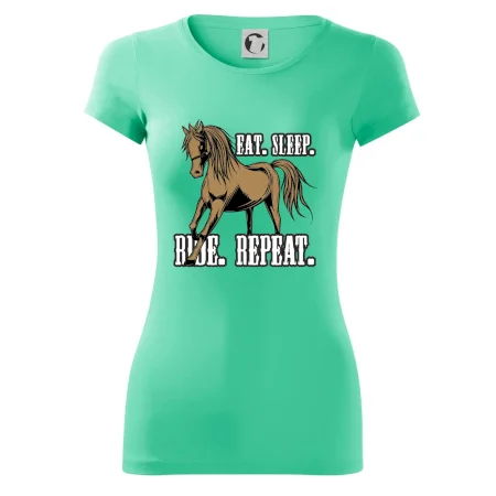Eat Sleep Ride Repeat Western