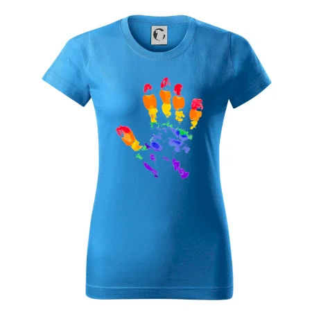 LGBT hand print