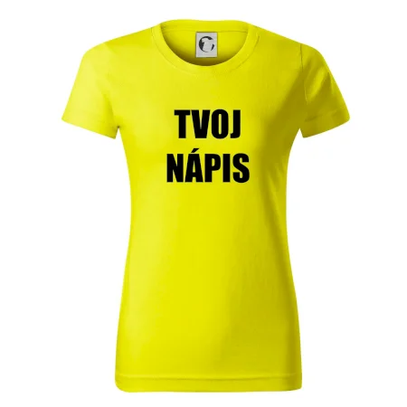 Tvoj vlastný nápis - tlačiaci