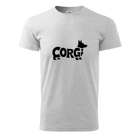 Corgi nápis v tele
