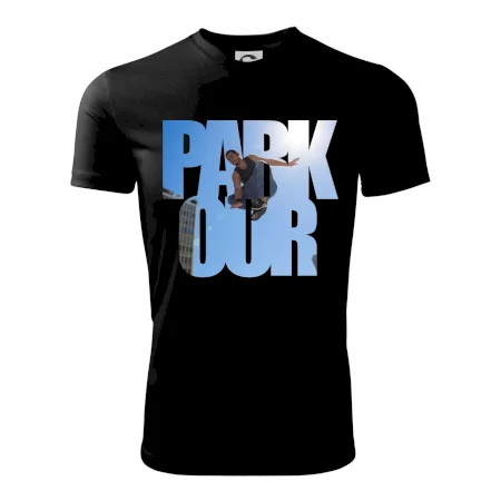 Parkour nápis nebo