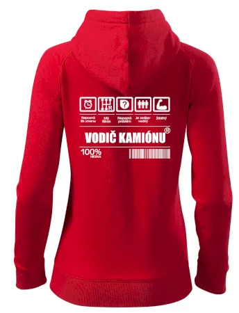 Čiarový kód - Vodič kamiónu