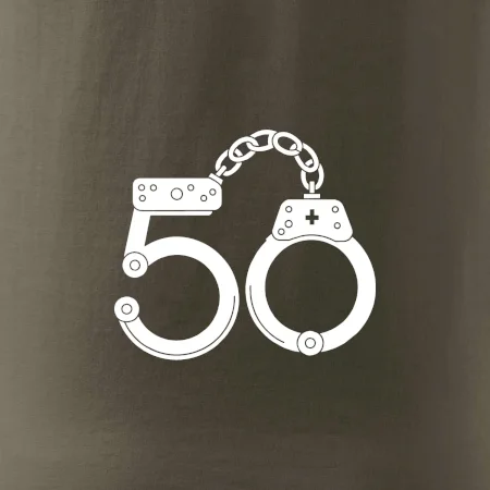 Narodeninové tričko pre policajta - putá 50