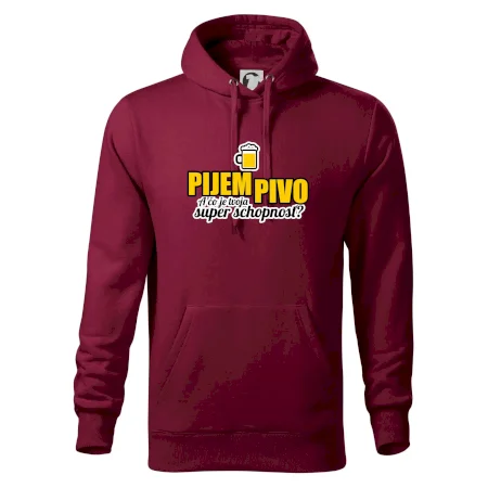 Pijem pivo - tvoja super schopnosť - rovný