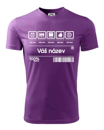 Čárový kód - Vlastní text