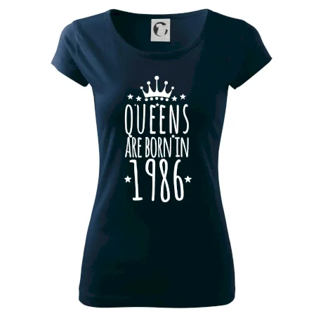 Queens are born in 1986