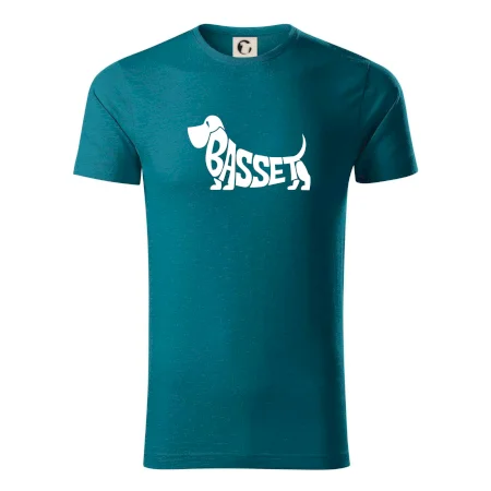 Basset nápis v tele