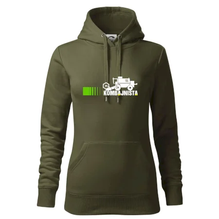 Kombajnista zelená a žltá