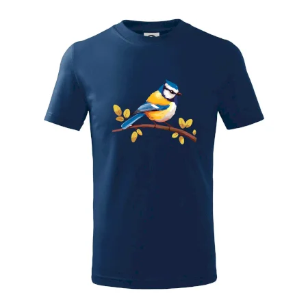 Sýkorka modrinka kreslená