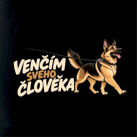 Venčím svého člověka - německý ovčák