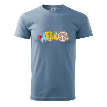 Hello hippie symbol