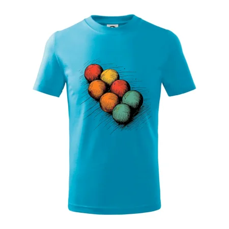 Petanque guľa kresba