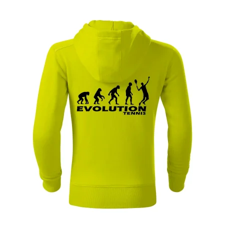 Evolúcia tenis chlapec