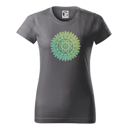 Mandala zelenožlutá