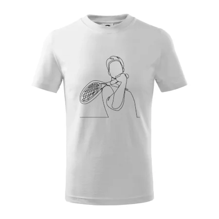 Tenista jedným ťahom