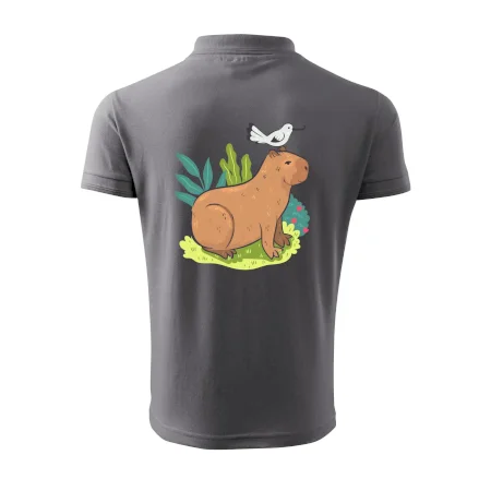 Kapybara a vtáčik