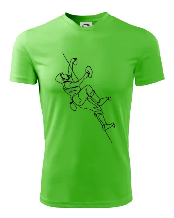 Lezecká stena jedným ťahom