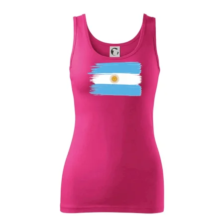 Argentína vlajka kreslená štetkou