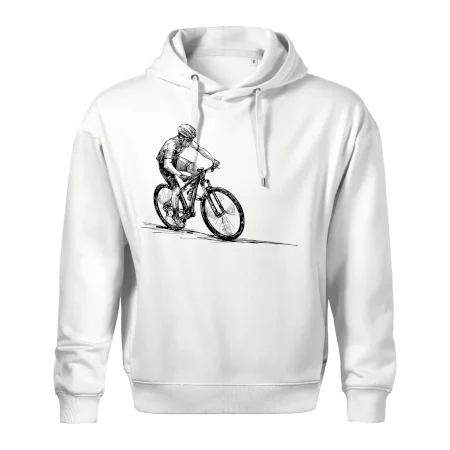 MTB kreslený cyklista