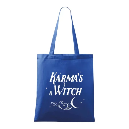 Karma's a Witch - nápis
