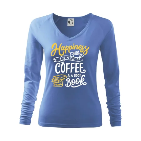 Happiness is a Cup of Coffee and a Good Book