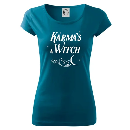 Karma's a Witch - nápis