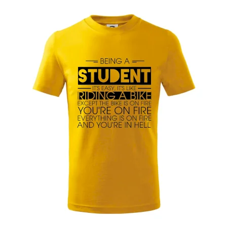 Being a student - bike