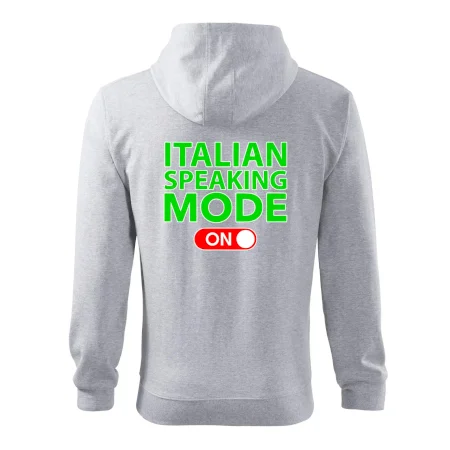 Italian speaking mode - ON